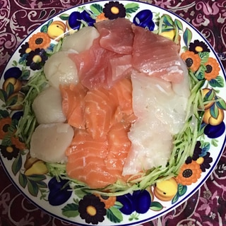 我が家の海鮮丼